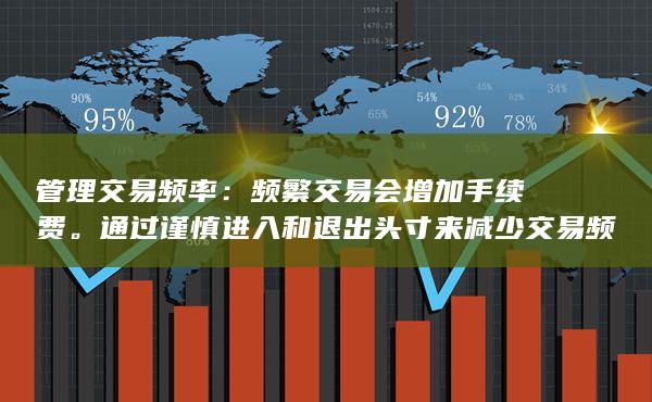 通过谨慎进入和退出头寸来减少交易频率